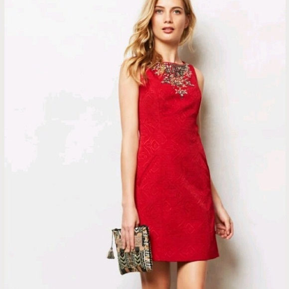 Moulinette Soeurs Toulouse Beaded Dress - Picture 1 of 8